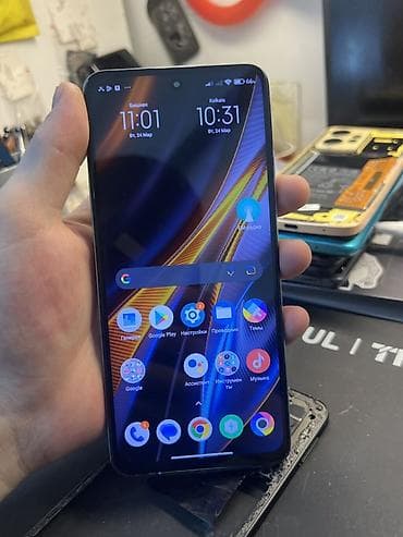 редми поко х4: Poco X4 GT, 256 ГБ, цвет - Голубой — 4