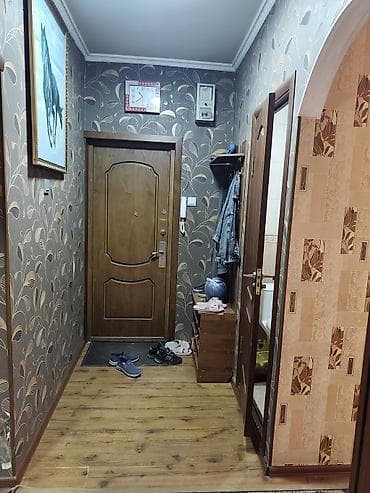 3 комнатная 106: 3 комнаты, 61 м², 106 серия, Пишпек 106 серия, 7 этаж, Евроремонт — 8