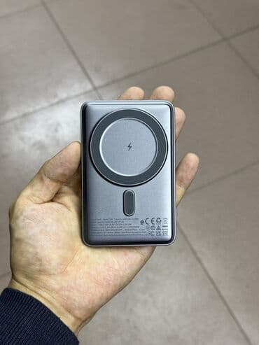 телеви: Магнитный беспроводной power bank с кардхолдером Повербанк 5000мач с — 9