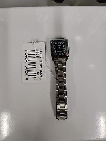 pro trek: CASIO LTP-V007D-1BUDF — классические наручные часы с прямоугольным — 1