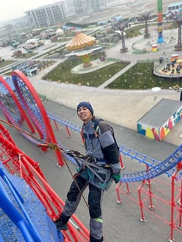 натожный патолок: Промышленный альпинизм — высотные работы “под ключ” Услуги: Установка — 9