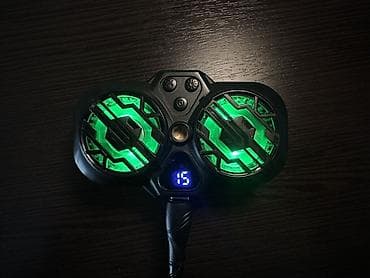 Двойной кулер-радиатор для смартфона (игровой охлаждающий держатель)