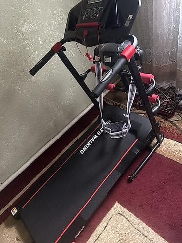 Тренажеры: Торг Электрическая беговая дорожка с многофункциональной станцией — 3