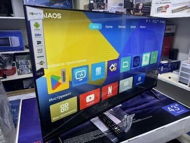 телевизор куплю: Телик Телевизоры Samsung Android 13 с голосовым управлением, 43 — 22