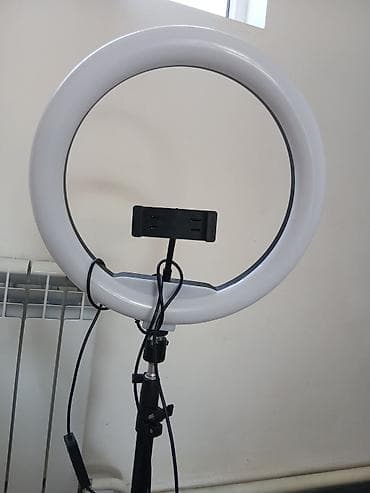 s20 note: Кольцевая LED‑лампа с штативом и держателем для смартфона - Диаметр — 2
