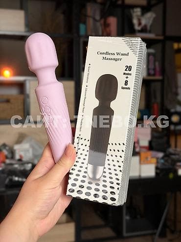 Мощный вибромассажёр Aura Wand - 20 режимов, 8 уровней мощности Aura