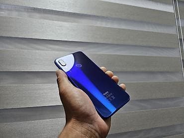 xiomi su7: Redmi, Redmi 7, Б/у, 64 ГБ, цвет - Синий, 2 SIM — 1