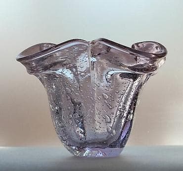 часы mi: Коллекционная ваза,из неодимового( александритового) стекла, ручная — 3