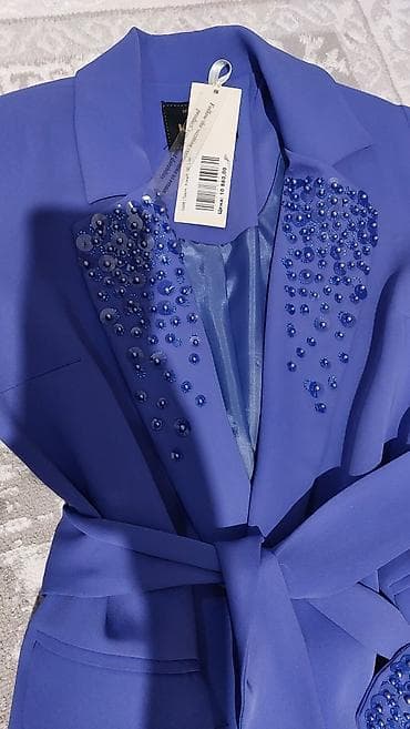 Прокат одежды: Брючный костюм, Палаццо, Пиджак, Турция, Шелк, Осень-весна — 2