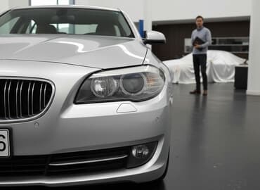 старая модель dell: Комплект передних фар BMW 2014 г., Б/у, Оригинал, Германия — 1