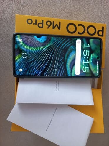 телевон айвон: Poco M6 Pro, цвет - Черный — 1