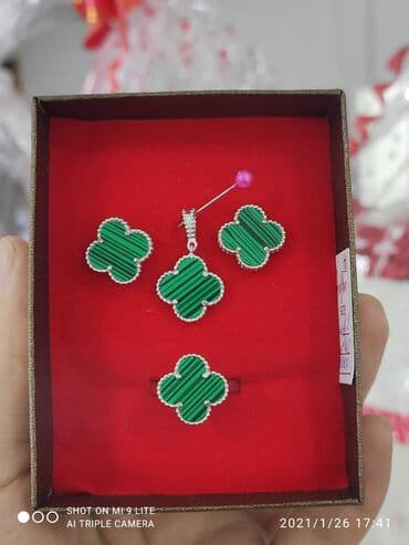 набор пандора: Ванклиф 🥰🥰🥰🥰 Очень красивый и модный Набор Серебро 925 пробы размеры — 3