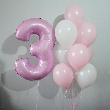 LED гирляндалар: Воздушные шары и готовые наборы для праздника - Гелиевые — 7