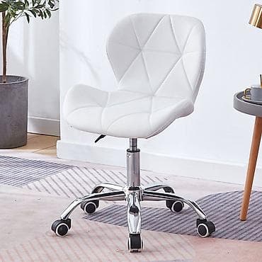 Офис креслолору: Офис креслолор, Жаңы, Дөңгөлөктүү, түсү - Кара, Экокожа, Өзү алып кетүү, Акылуу жеткирүү — 5