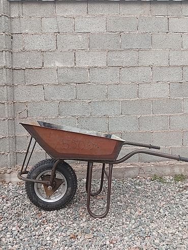 садовая тачка цена: Садово-строительная тачка и тележка, Стальная, Одноколесная — 4