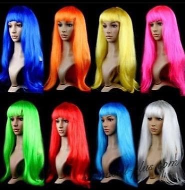 Распродажа️ Парики карнавальные с прямыми и кудрявыми волосами и