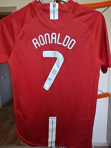 ronaldo: Детский на возраст 9-10лет Футбольный комплект Manchester United 2008 — 1