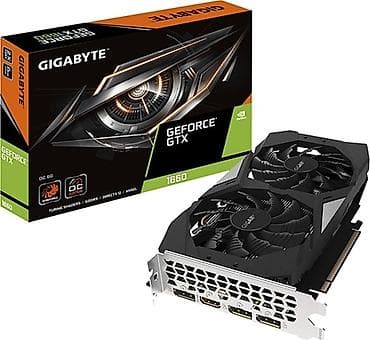 Настольные ПК и комплектующие: Видеокарта для ПК, Б/у, Gigabyte, GeForce GTX, 6 ГБ — 1