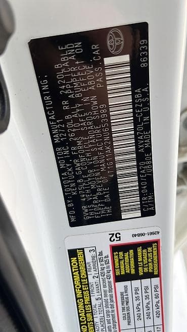 тойота камри 7075: Toyota Camry: 2022 г., 2.5 л, Автомат, Бензин — 3