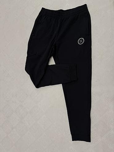 Мужские брюки, L, Li-Ning, Новый, цвет - Черный, Самовывоз, Бесплатная доставка, Платная доставка