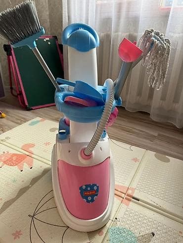 Детский транспорт: Игровой набор «Тележка для уборки» Polesie - Тележка на колесах с — 4