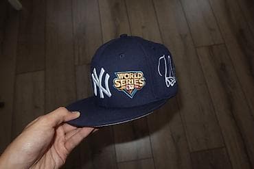 nike tech flece: Кепка, Бейсболка, New York Yankees, Козырек: Прямой, С вышивкой — 2