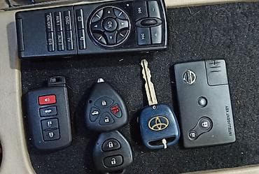 набор ключей для автомобиля б у: Ключ Toyota Б/у, Оригинал, Япония — 1