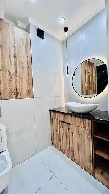 osh flats: 3 комнаты, 77 м², Элитка, 6 этаж, Дизайнерский ремонт — 4