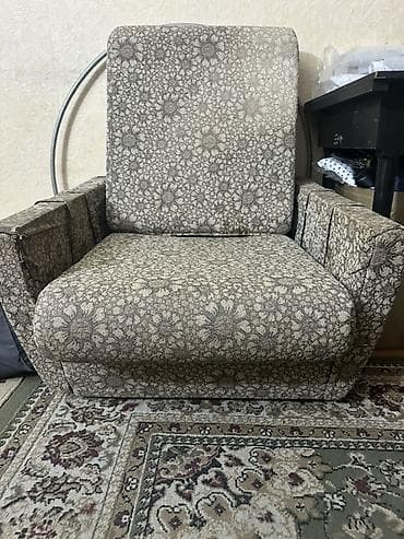 Оңдоп-түзөө жана курулуш: Кресло керебет, Бир кишилик, түсү - Саргыч боз — 2