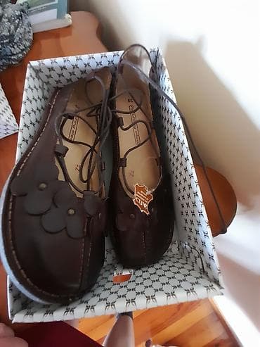 Угги: Германские фирменные кожаные новые туфли или басоножки. Размер 39 — 2