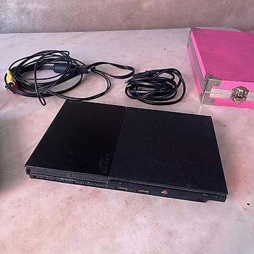 playstation 2 диск: Игровая консоль Sony PlayStation 2 Slim (PS2 Slim) — комплект — 5