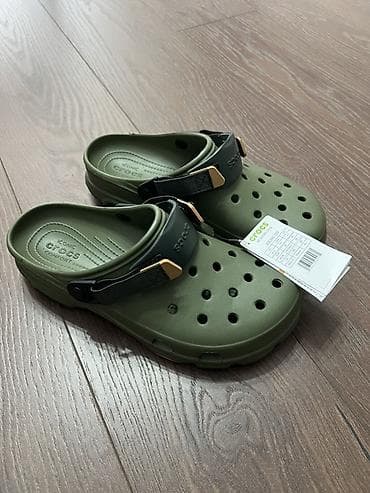 Crocs All Terrain Clog, цвет армейский/оливковый (khaki/army green) - — 1