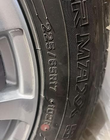 7 5j: Колеса в сборе 225 / 65 / R 17, Зима, Комплект, Внедорожные (АТ/МТ), Литые, отверстий - 5 — 2