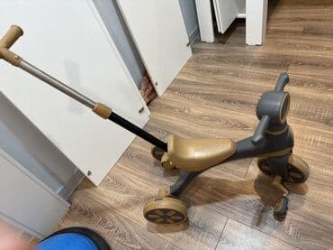 Электровелосипеды: Детский велосипед, 3-колесный, 1 - 3 года, Для мальчика, Б/у — 2