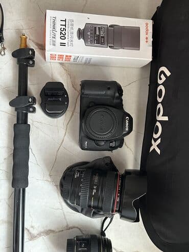 оборудование для фото: Canon eos 5d mark iii Вспышка новый и стойка из стали — 2