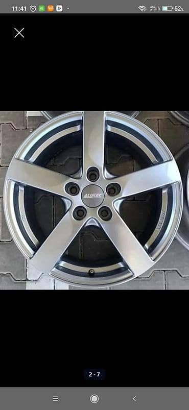 rays volk: Литые Диски R 17 Комплект, отверстий - 5, Б/у — 2