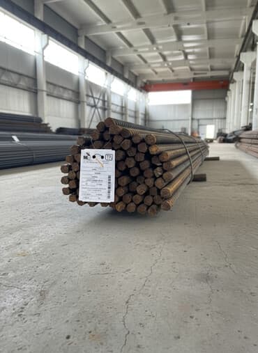 Строительная арматура из стали марки А500С, соответствующая ГОСТ 36