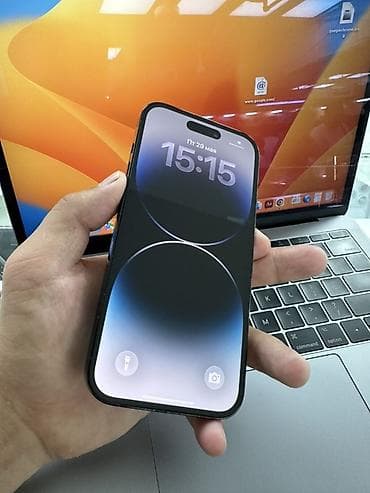 ipad m4: IPhone 14 Pro, Б/у, 256 ГБ, Черный, Защитное стекло, Чехол, 95 % — 3