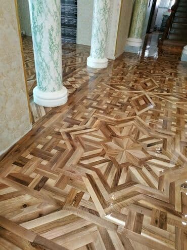 полировка панели: Шлифовка пол паркет ламинат жазайм келишим баада — 16