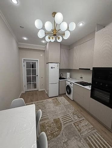 жк немецкий квартал: 2 комнаты, 78 м², Асанбай мкр 10 этаж, Свежий ремонт — 2