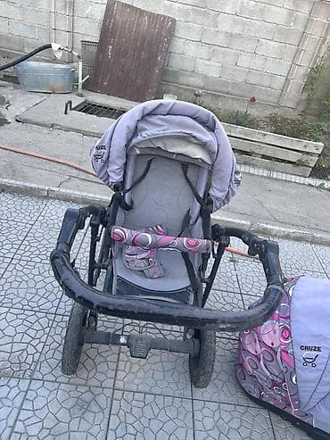 коляски 2 в 1: Коляска универсальная 2 в 1 Cruze (люлька + прогулочный блок) - — 3