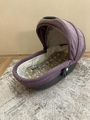 Бала үчүн комод: Люлька, Бешик, Пластик, түсү - Кызгылт көк — 2