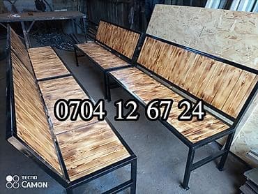 скамье: Скамейка Со спинкой, С крышей — 2