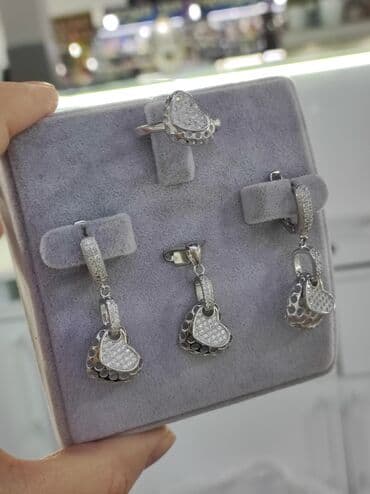 эксклюзивные свадебные пригласительные: Серебряный Комплект под Тиффани Серебро 925 пробы Размеры имеются — 10