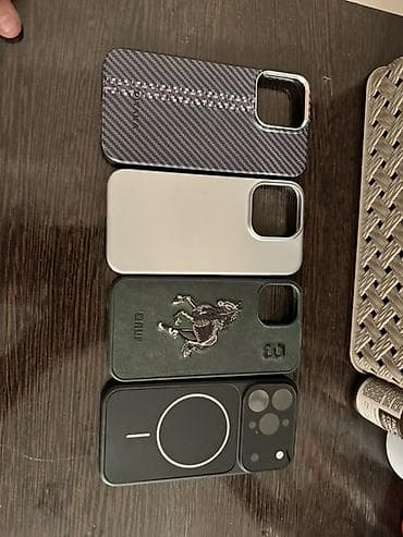 Набор чехлов для iPhone с вырезом под большой модуль камер и at lalafo.kg Набор чехлов для iPhone с вырезом под большой модуль камер и