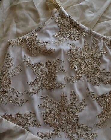 вечерний костюм: Вечернее платье, А-силуэт, Длинная модель, Без рукавов, XS, S — 3