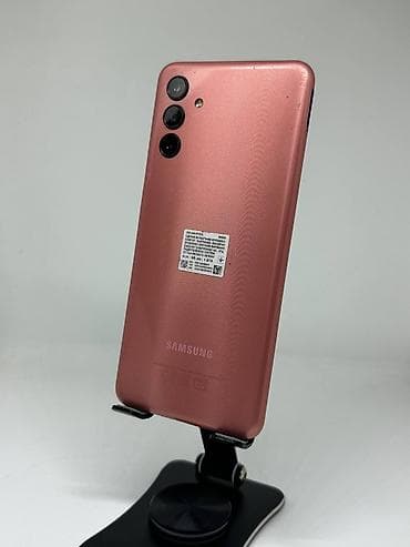 Техника жана электроника: Samsung Galaxy A04s, Колдонулган, 64 ГБ, түсү - Ток сары, 2 SIM — 2