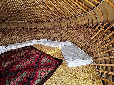 Спорт и хобби: Юрта традиционного типа (каркасная, войлочная) - Просторный круглый — 2