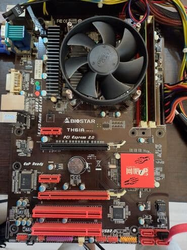 материнка на сокете 1155: Материнская плата, Б/у — 1