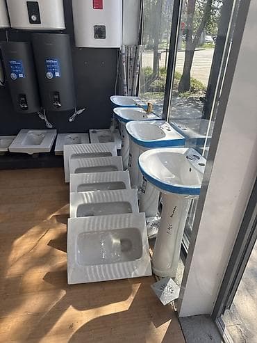 Раковина для ванной, Особенности: Глянцевое, Материал: Керамика